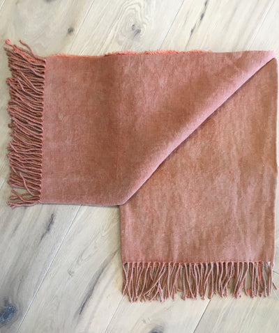 Vintage Stonewashed Linen Throw